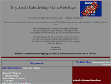 Tablet Screenshot of dalejellings.com
